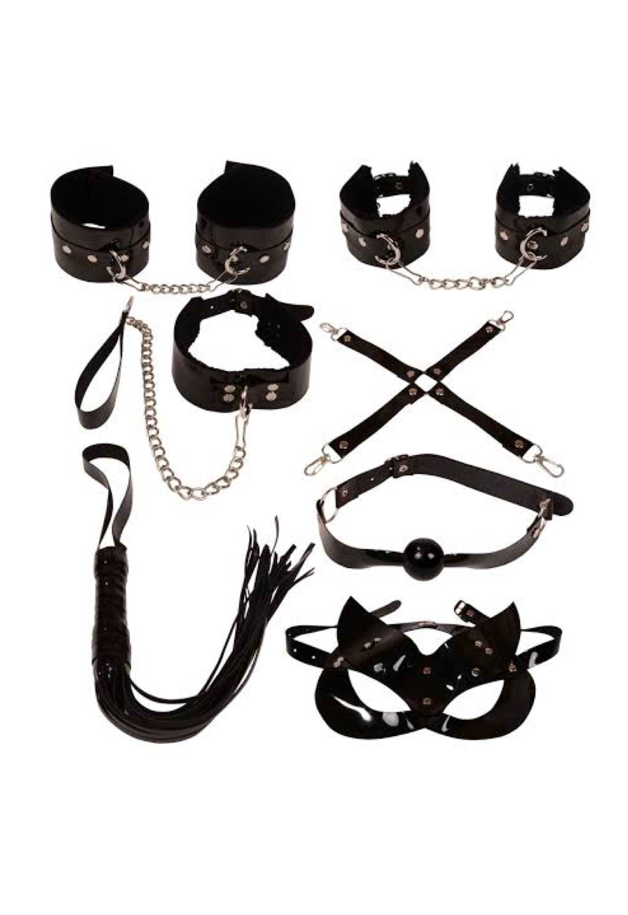 Hot Game Harness Set - Siyah