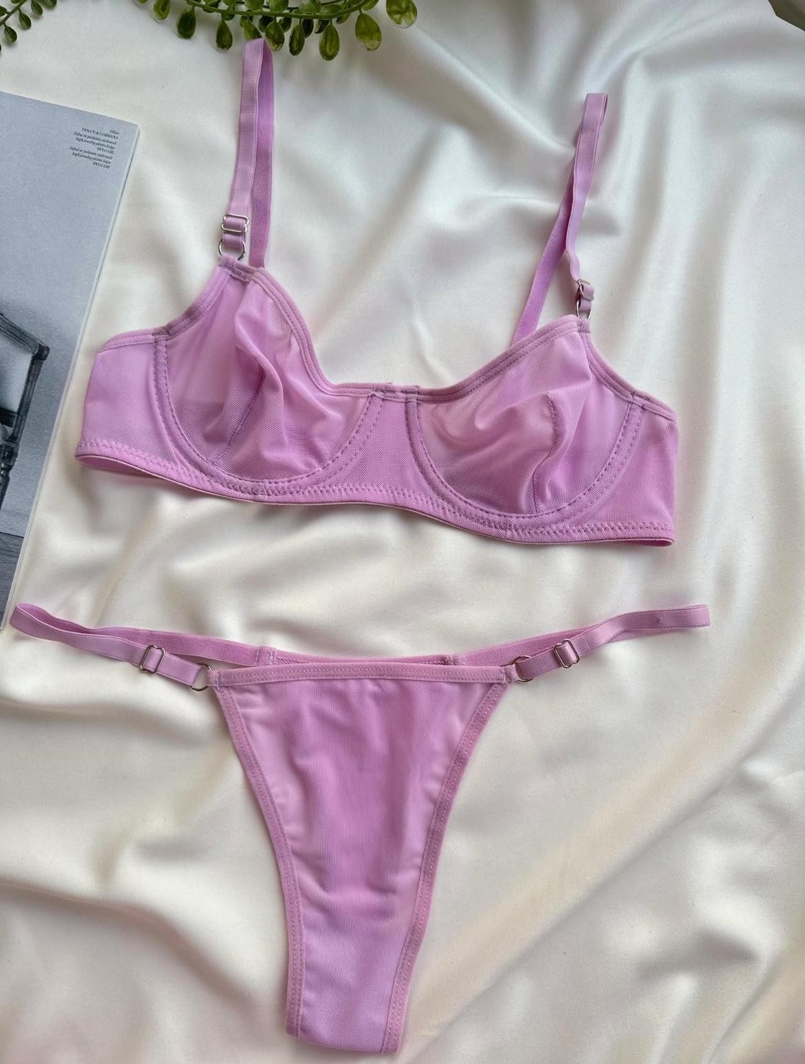 Jesica Basic Bra Set