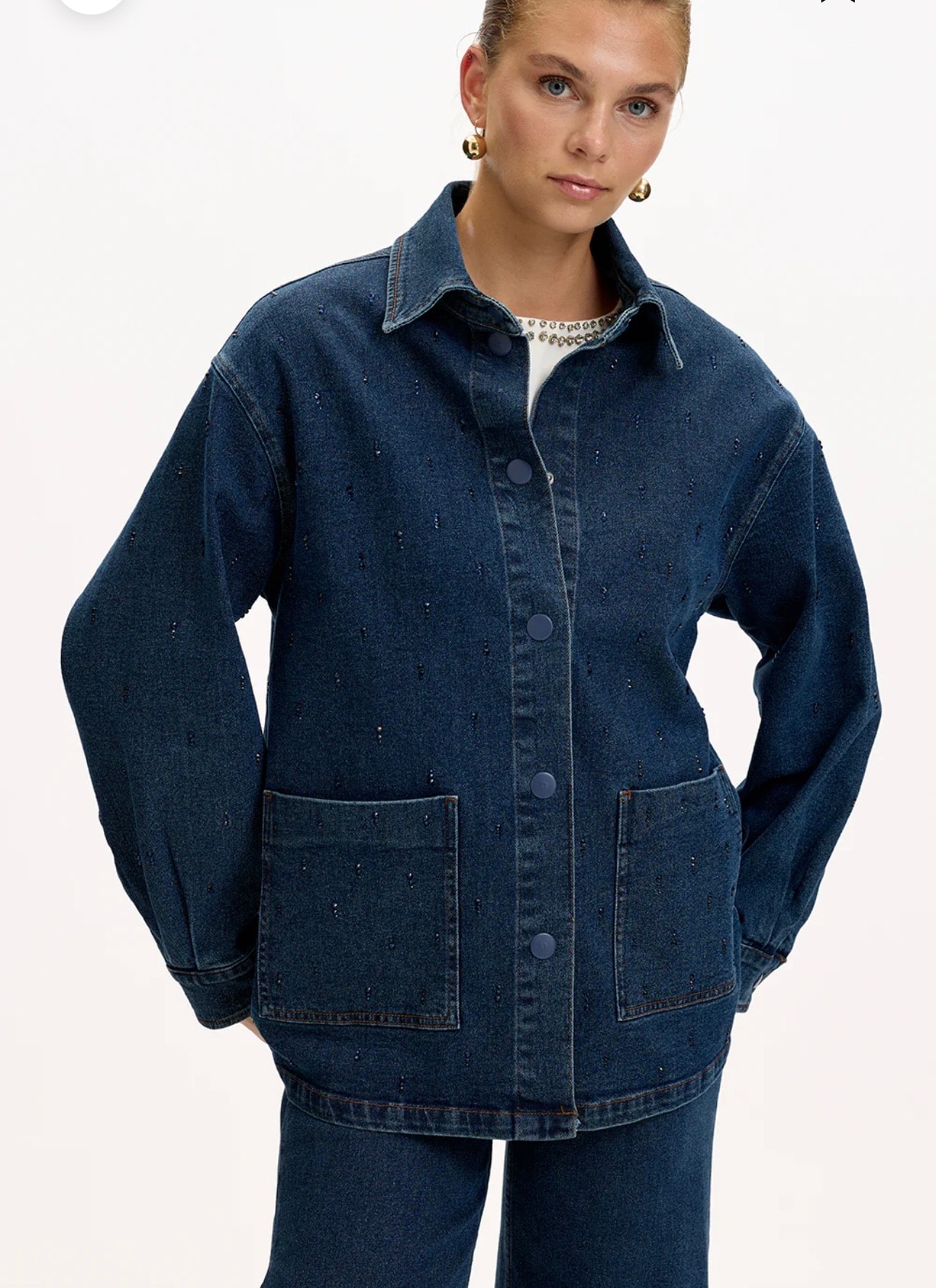 İndigo Denim Ceket