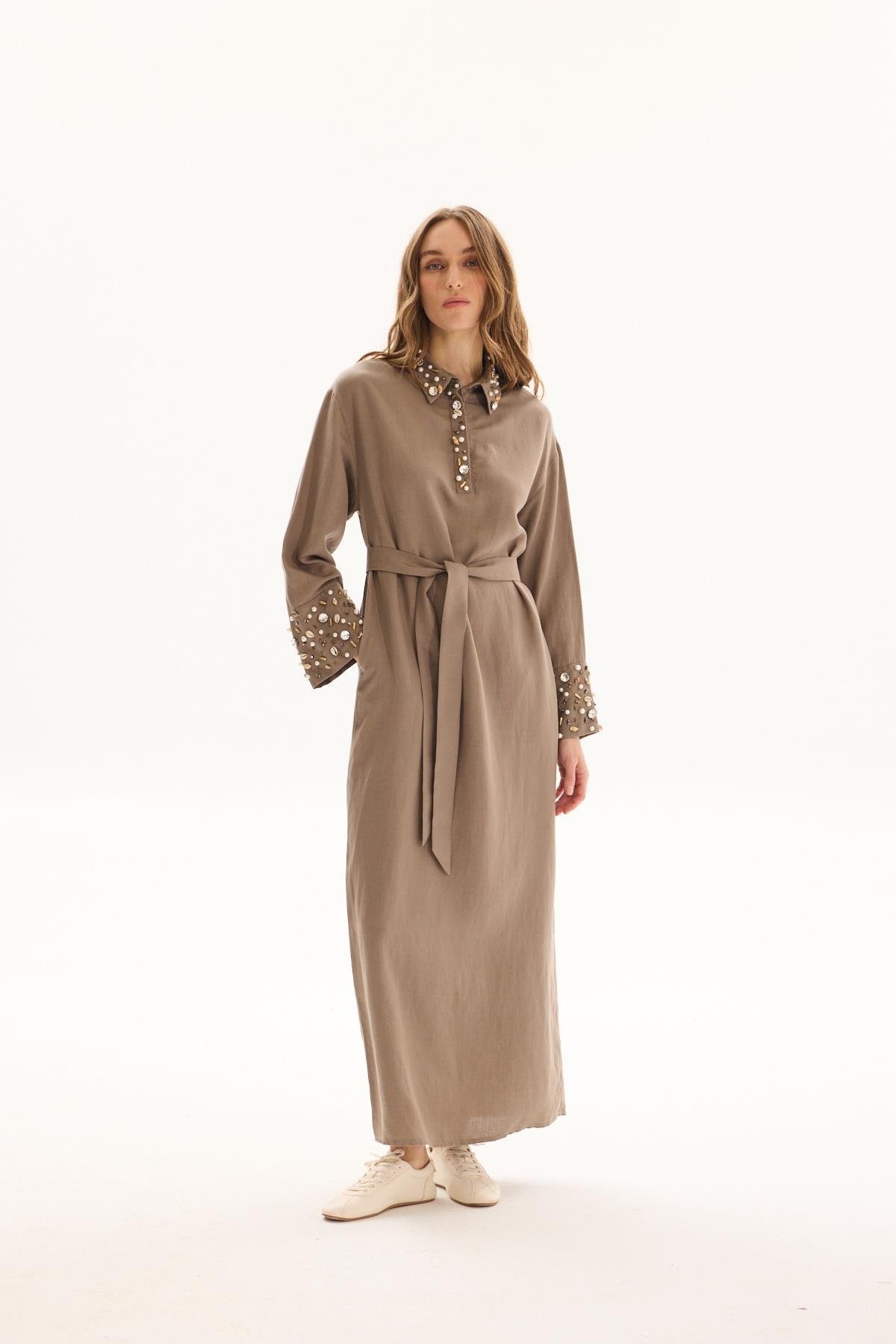 Linen Elbise