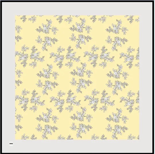 Yellow Crispy Scarf