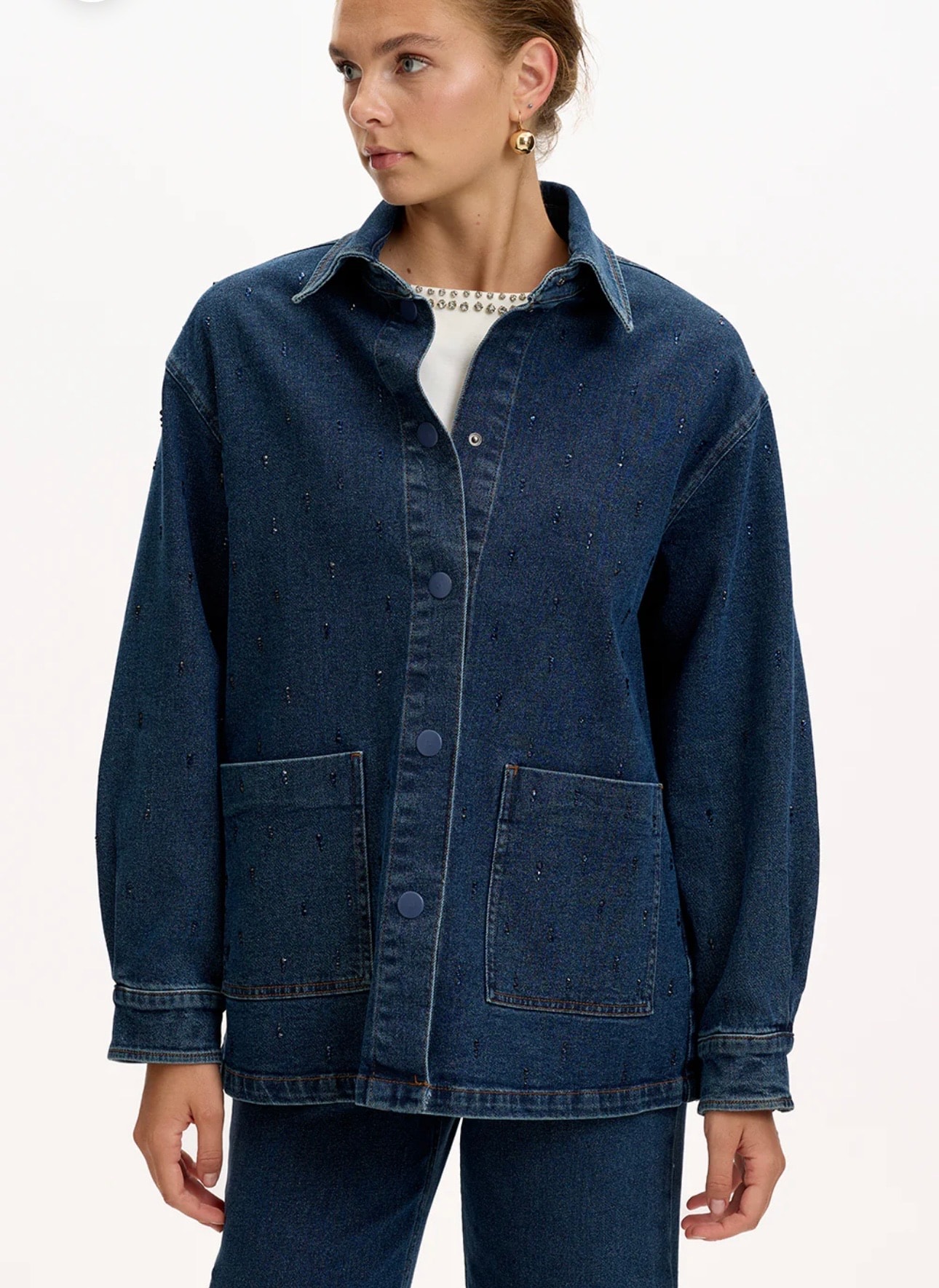 İndigo Denim Ceket
