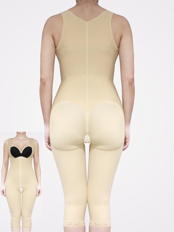 LP-217 POST-SURGICAL COMPRESSION GARMENT FOR BBL FAT TRANSFER (C TYPE-BELOW THE KNEE)