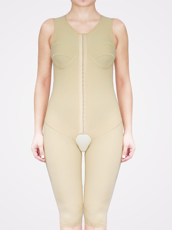 LP-225 POST SURGICAL COMPRESSION BODYSUIT (SLEEVELESS-ANKLE LENGTH)