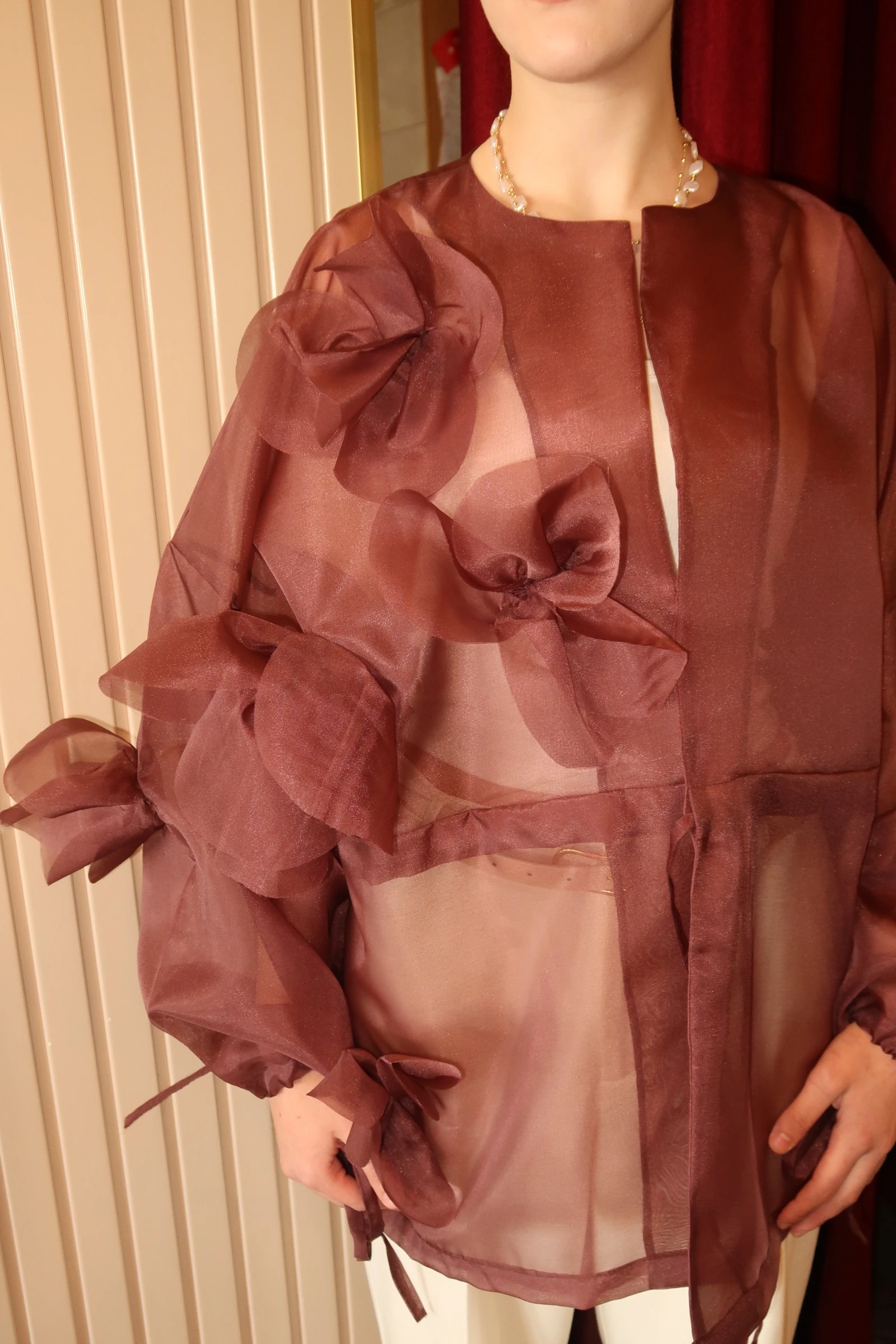 Floranza Organze Ceket