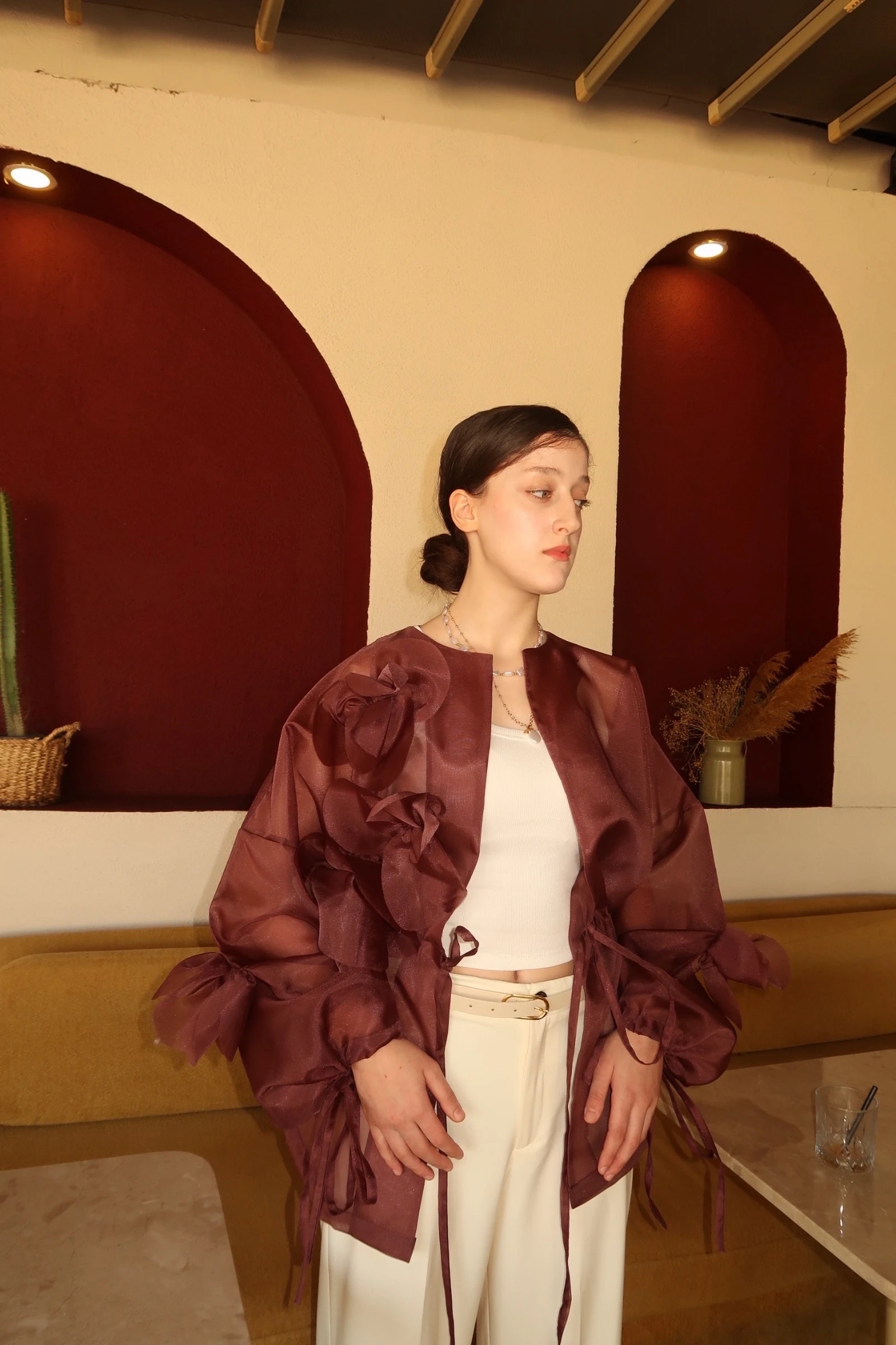 Floranza Organze Ceket