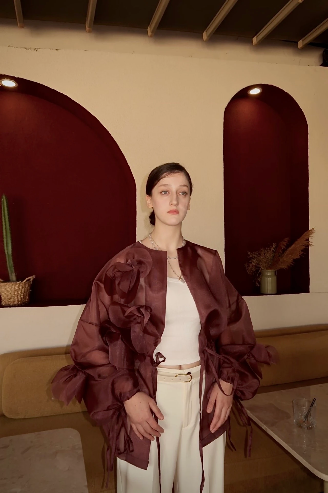 Floranza Organze Ceket