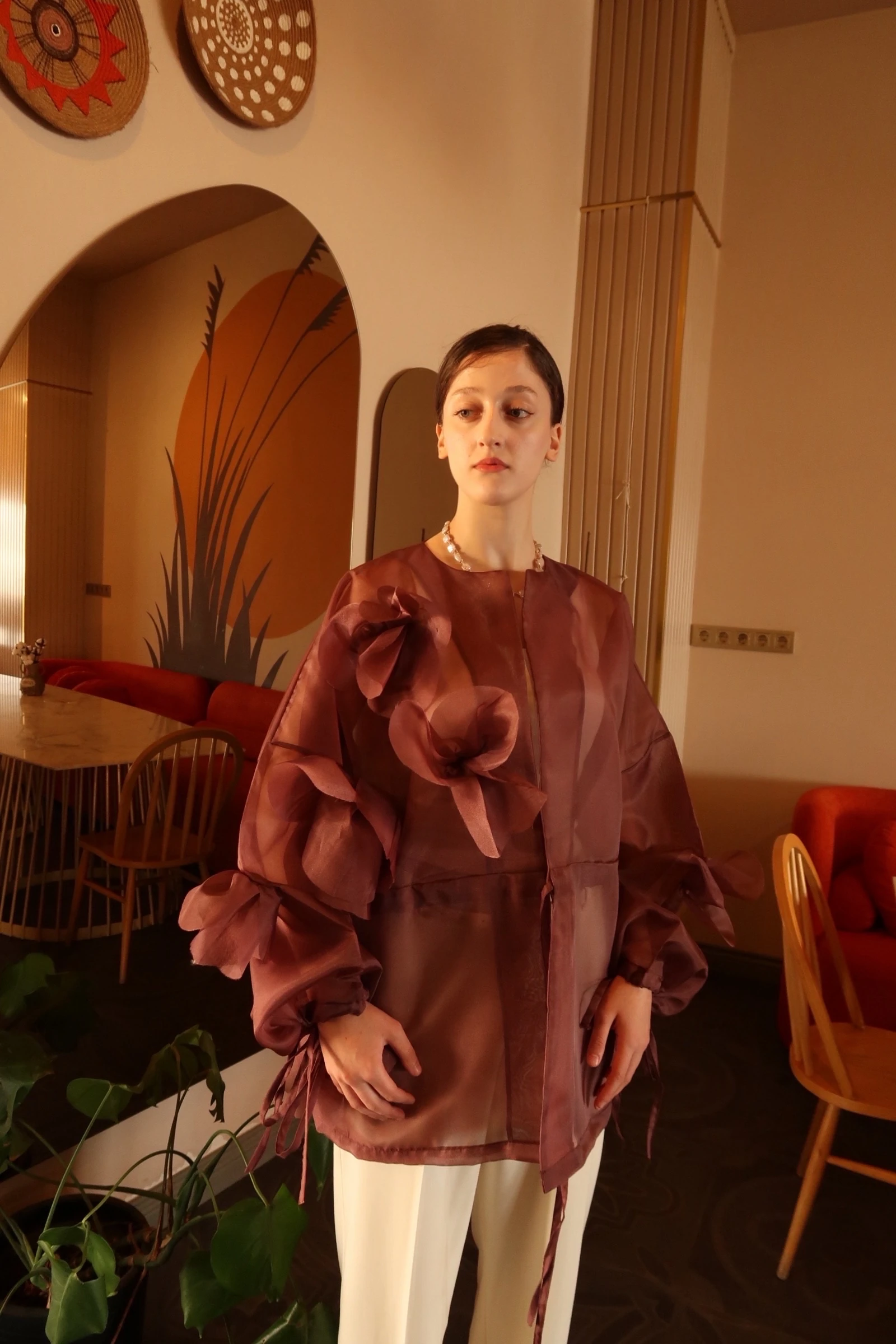 Floranza Organze Ceket