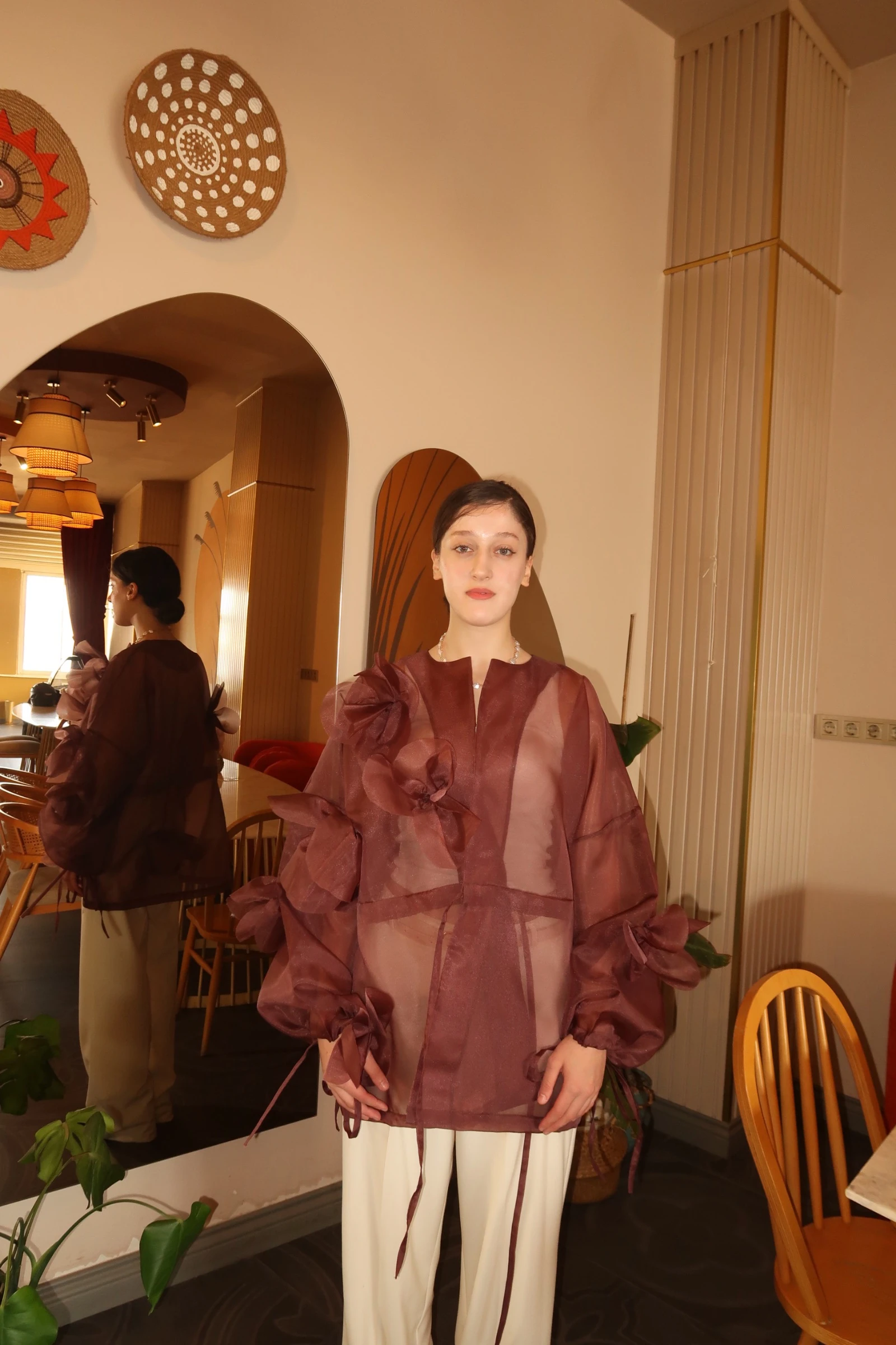 Floranza Organze Ceket