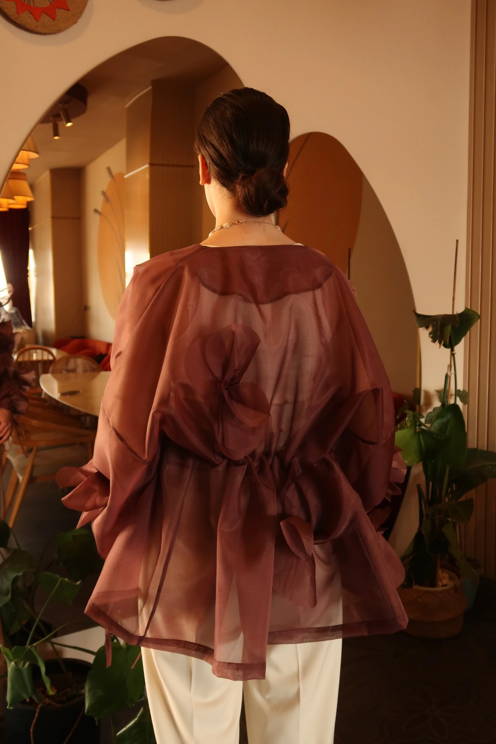 Floranza Organze Ceket