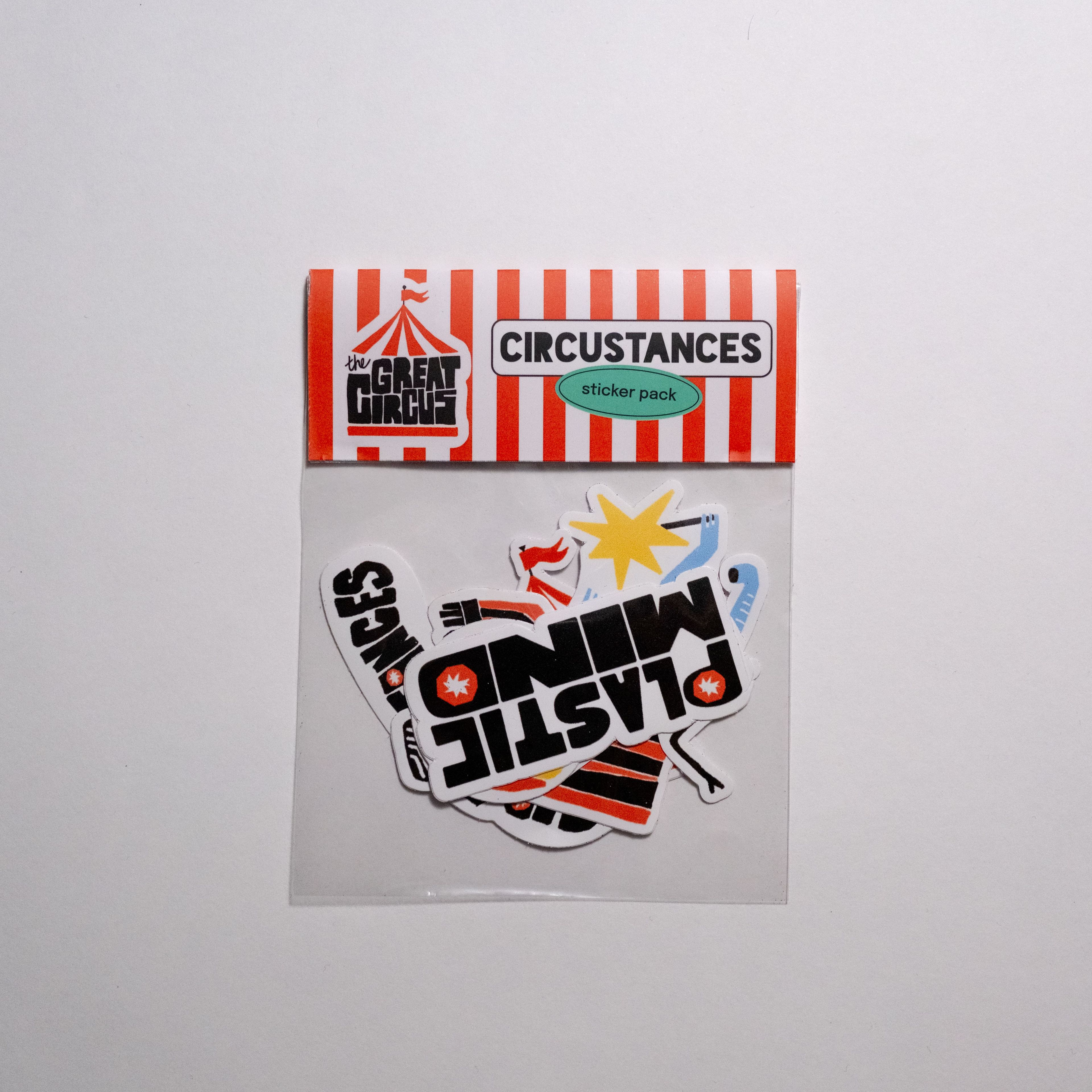 CIRCUSTANCES - THE GREAT CIRCUS STICKER PACK