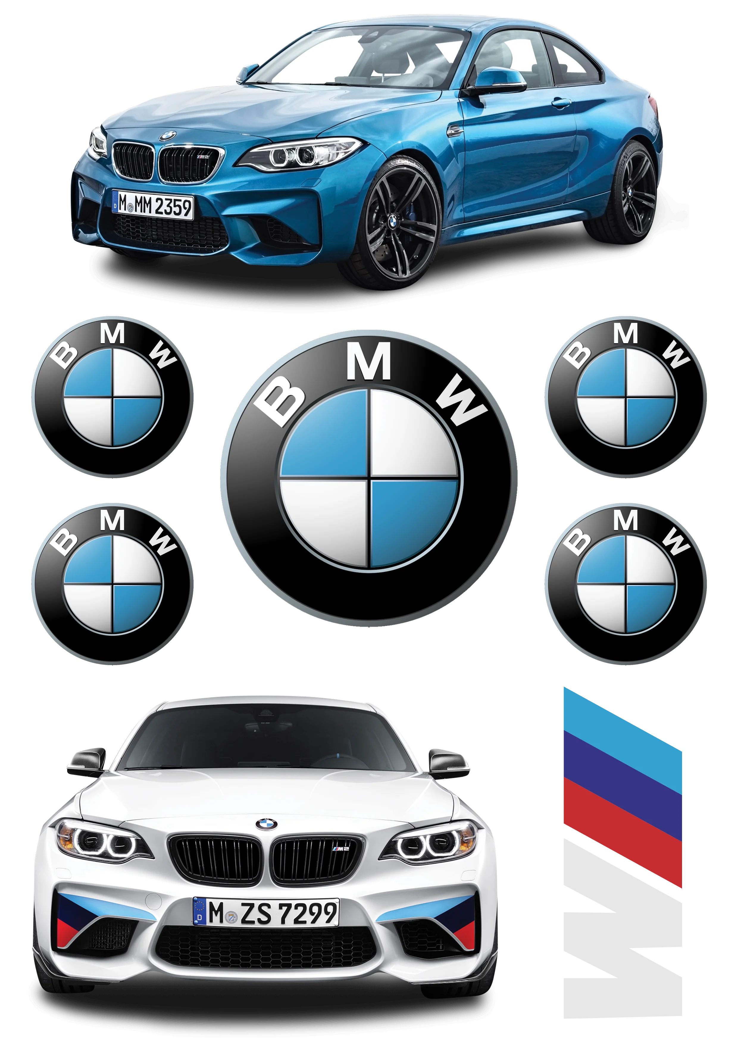 Hazır Yenilebilir Baskı - BMW