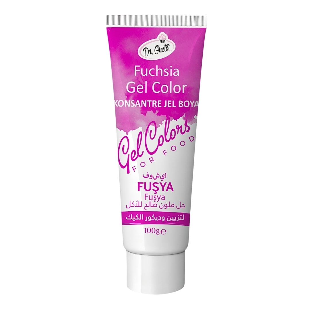 Dr Gusto Jel Gıda Boyası 100 gr - Fuşya