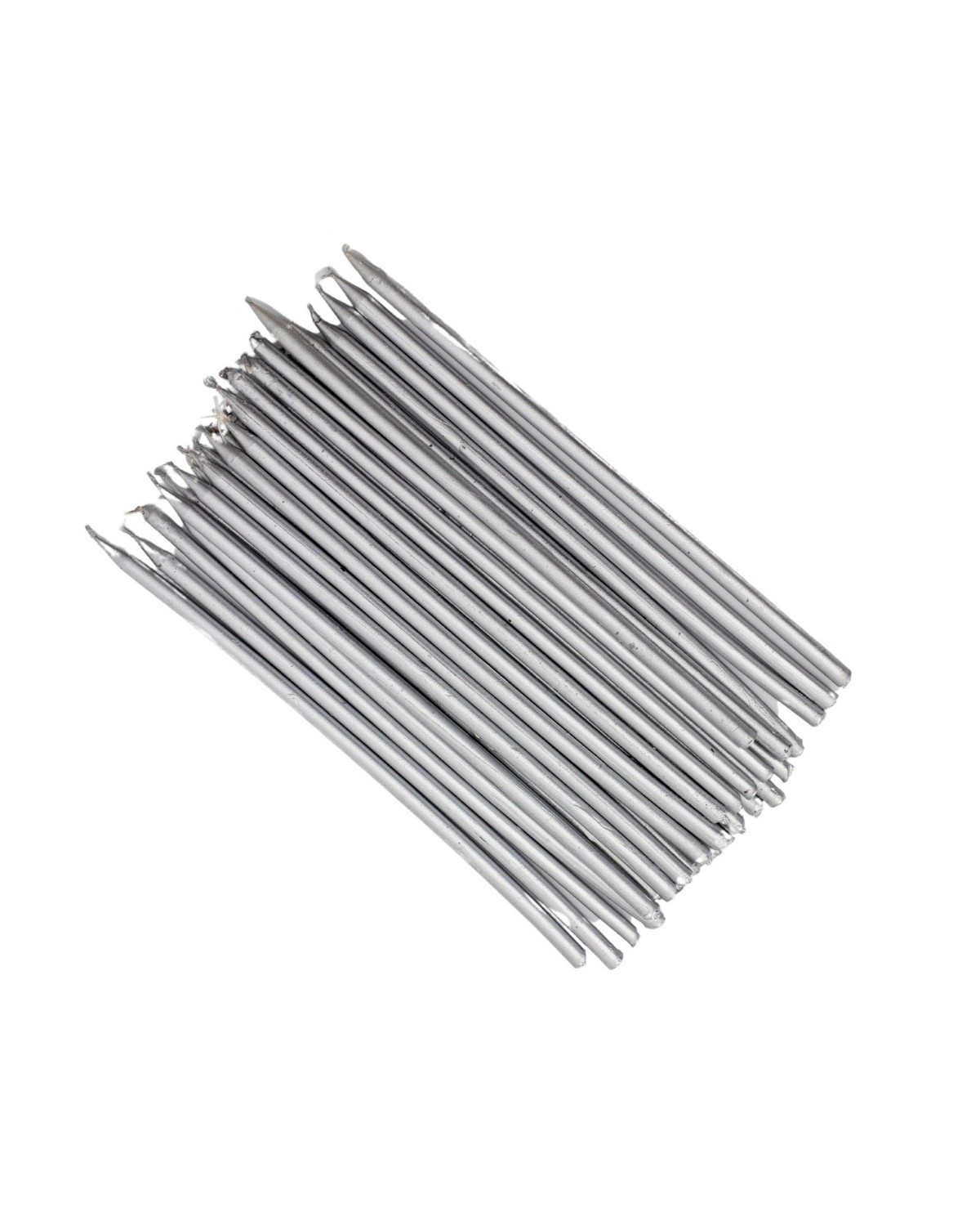 20 cm Pasta Mumu 100'lü - Gümüş