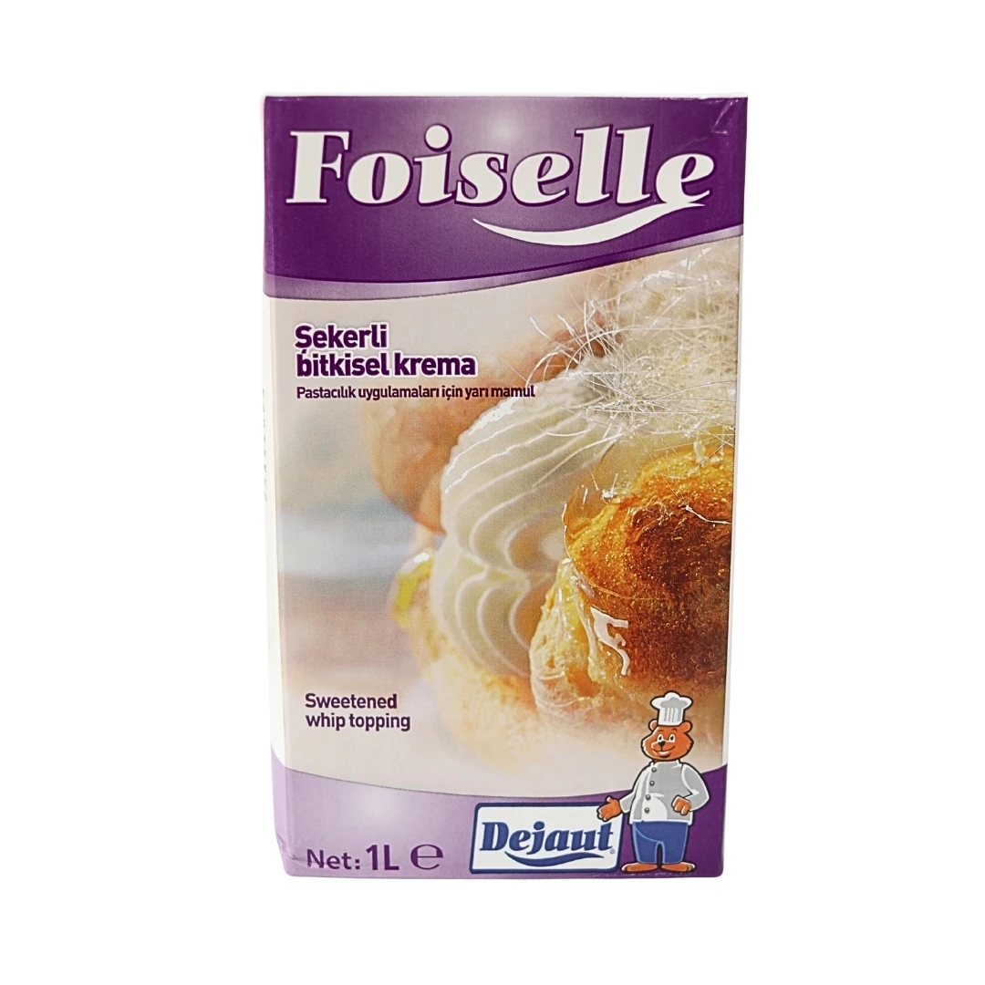Foiselle Şekerli Bitkisel Sıvı Krem Şanti 1 kg
