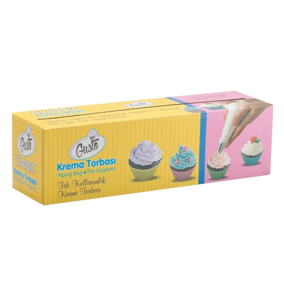 Dr Gusto Krema Sıkma Torbası 72'li