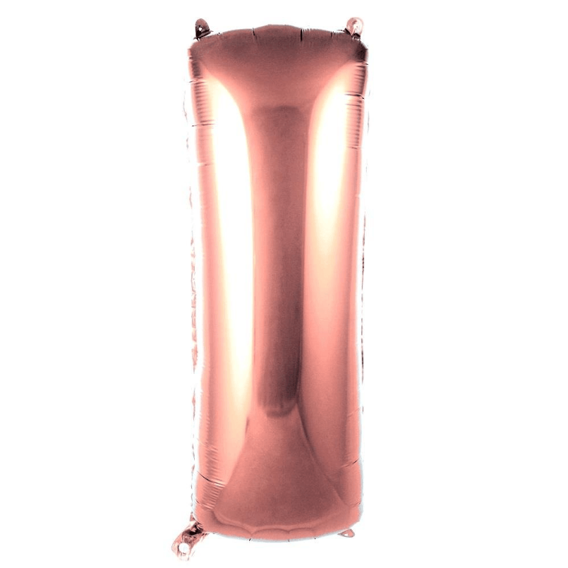 40 inç Harf Rose Gold Balon - I Harfi