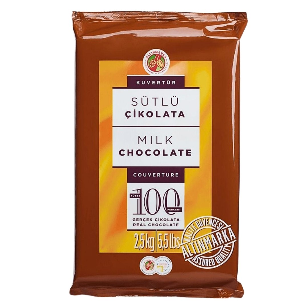 Kuvertür Çikolata 2,5 kg - Sütlü ALT211