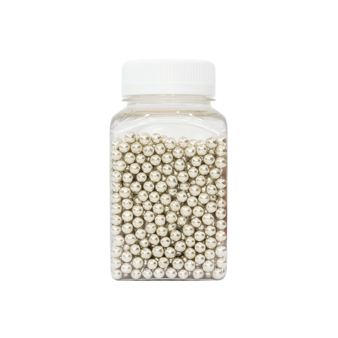 Sprinkles Süs Şekeri (Draje) 100 gr - Gümüş Arjantin 4 mm