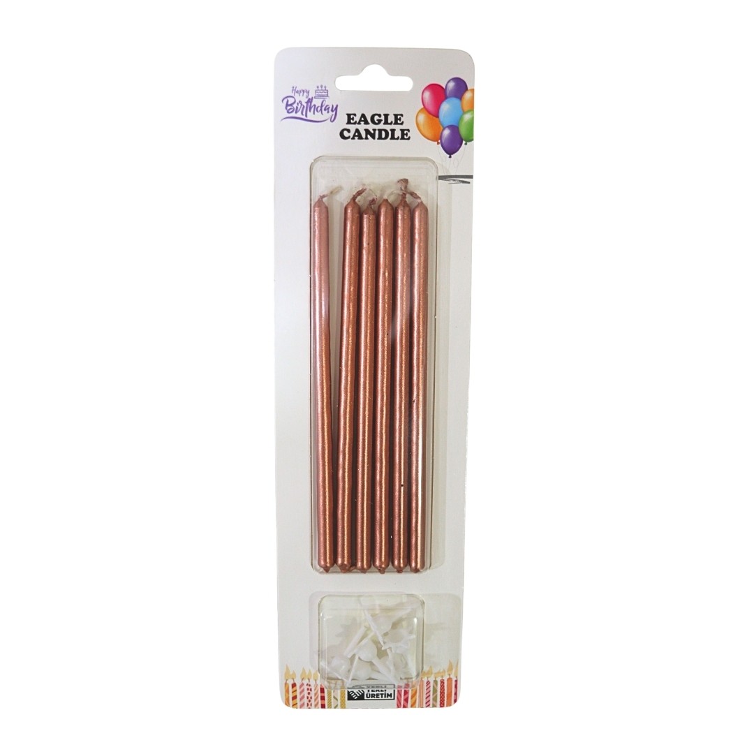 15 cm Pasta Mumu 6'lı - Bakır