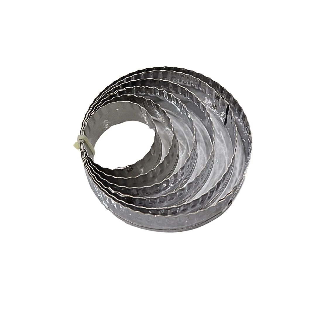 6'lı Volovan Set - Tırtıklı Yuvarlak