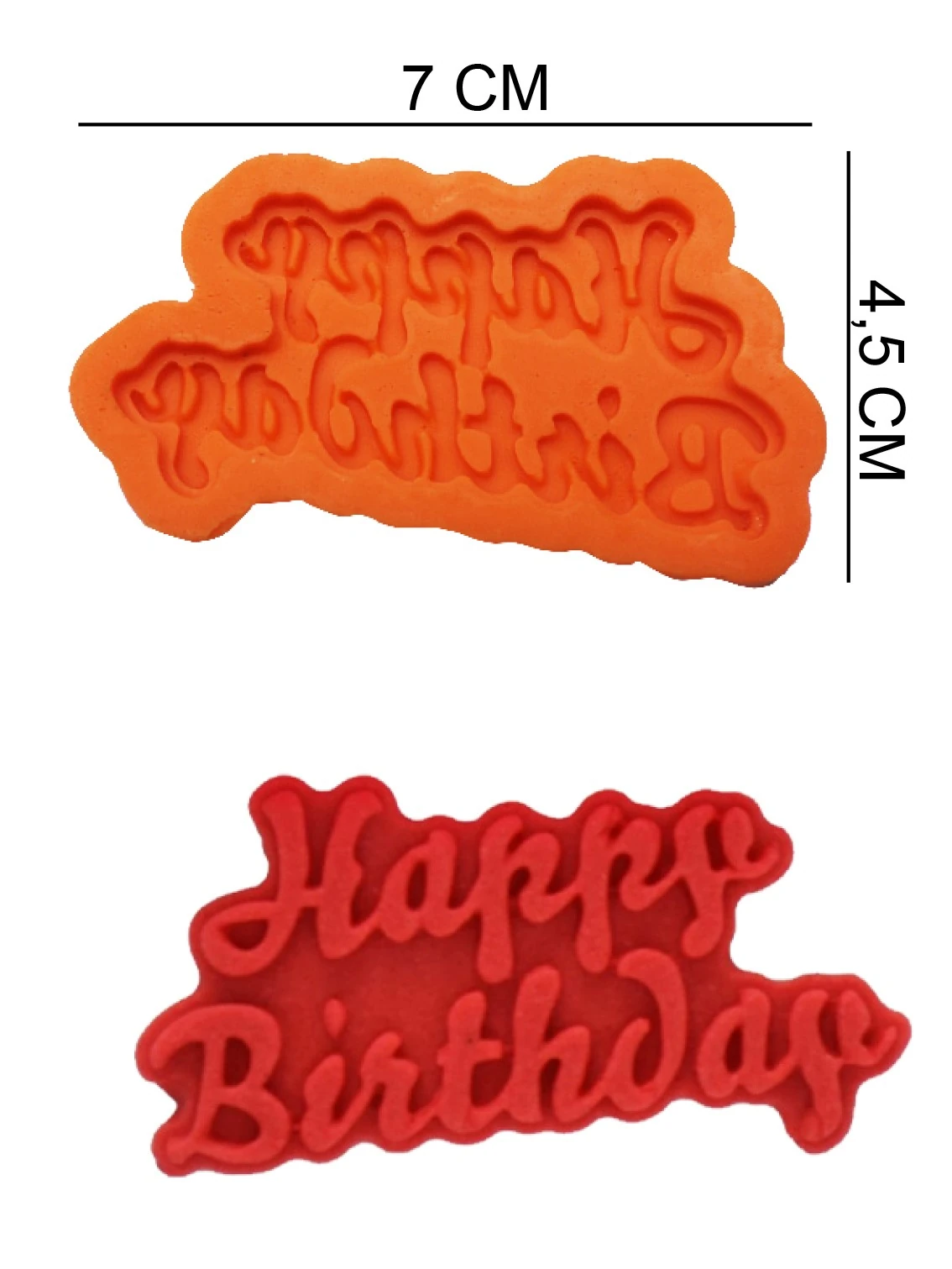 Happy Birthday Silikon Kalıp 251