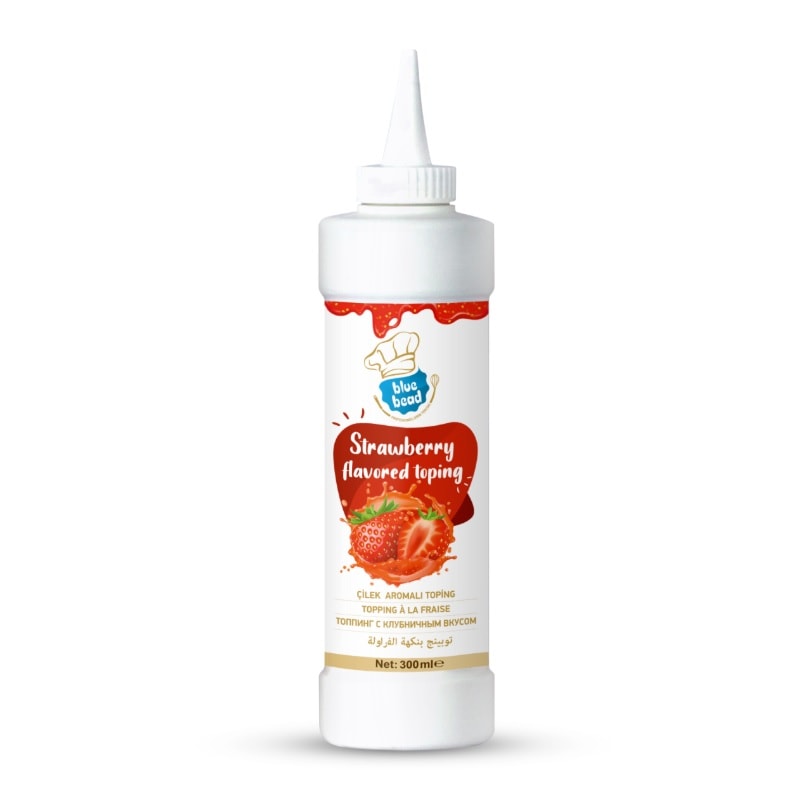 Blue Bead Topping Sos 300 gr - Çilekli