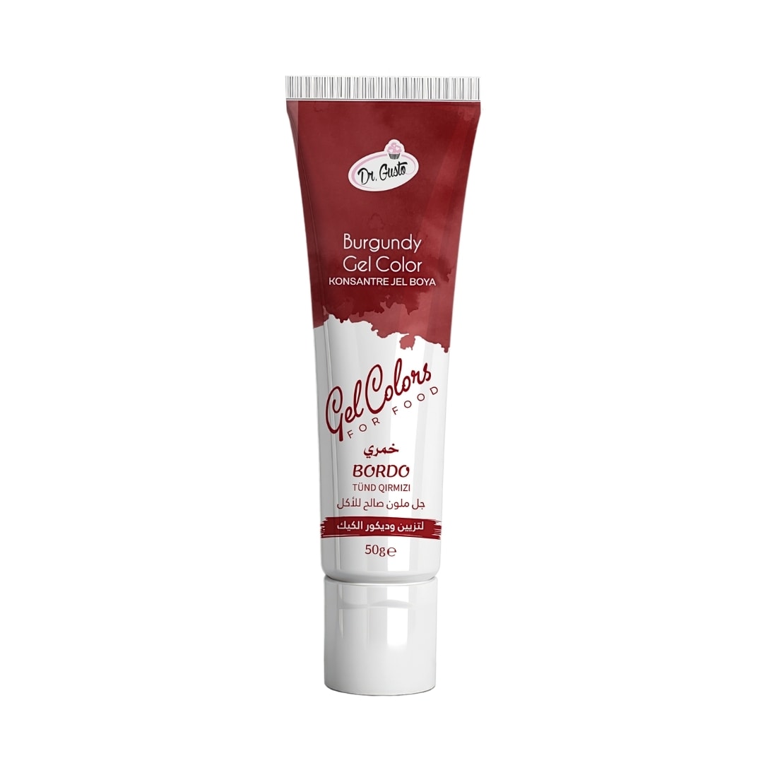 Dr Gusto Jel Gıda Boyası 50 gr - Bordo