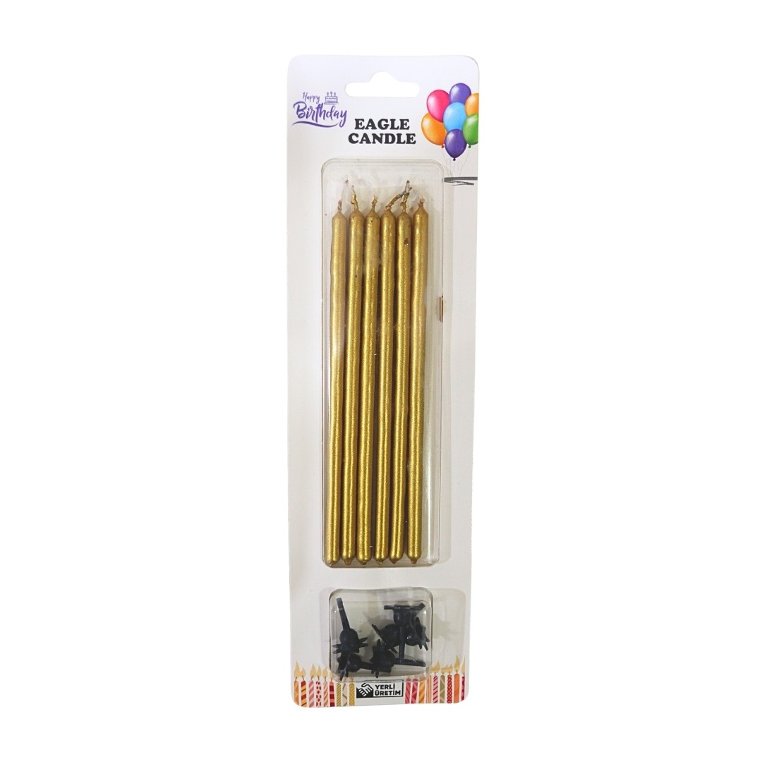 15 cm Pasta Mumu 6'lı - Gold
