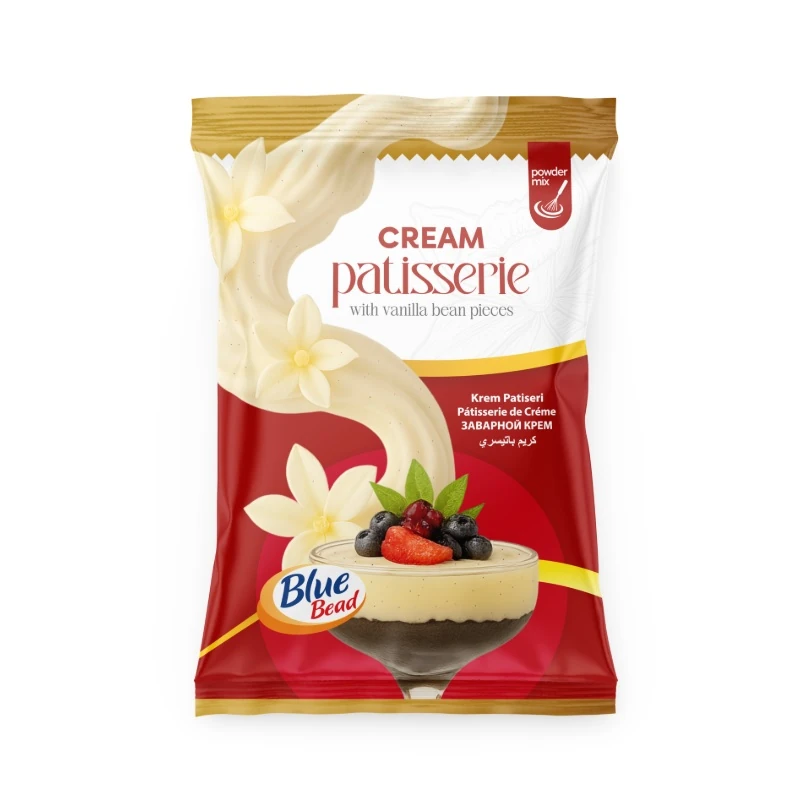 Blue Bead Vanilya Parçalıklı Prenses Krema 1 kg