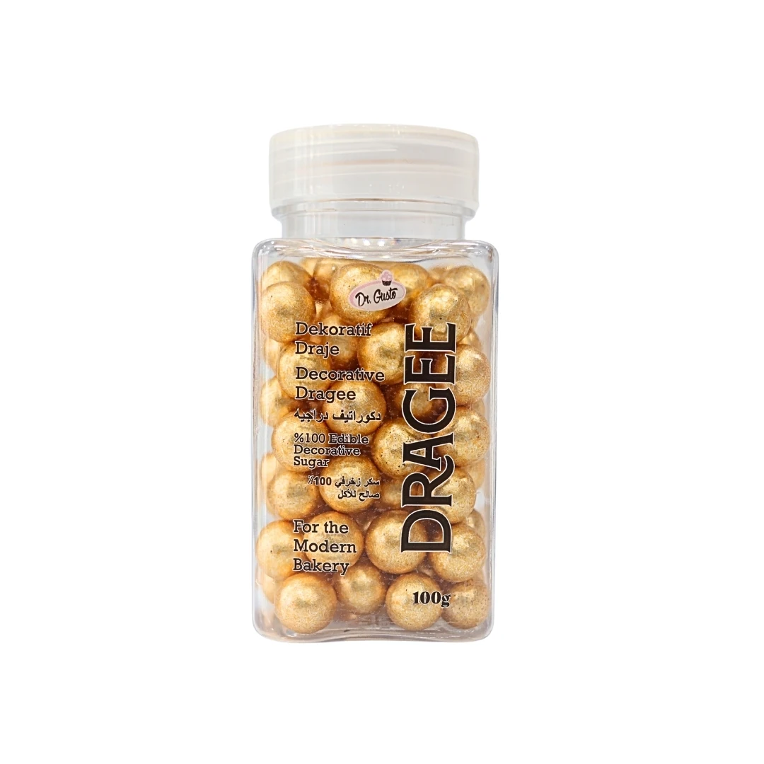 Dr Gusto Arjantin Draje Süs Şekeri 100 gr - Gold 5 No