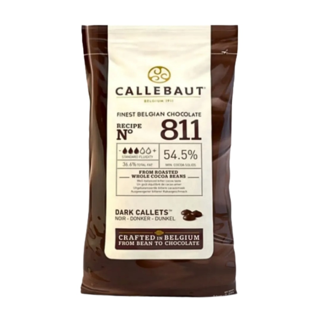 Callebaut Pul Çikolata 10 kg - Bitter 811 (%54,5)