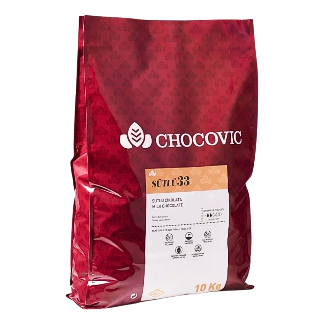 Chocovic Çikolata 10 kg - Sütlü 33