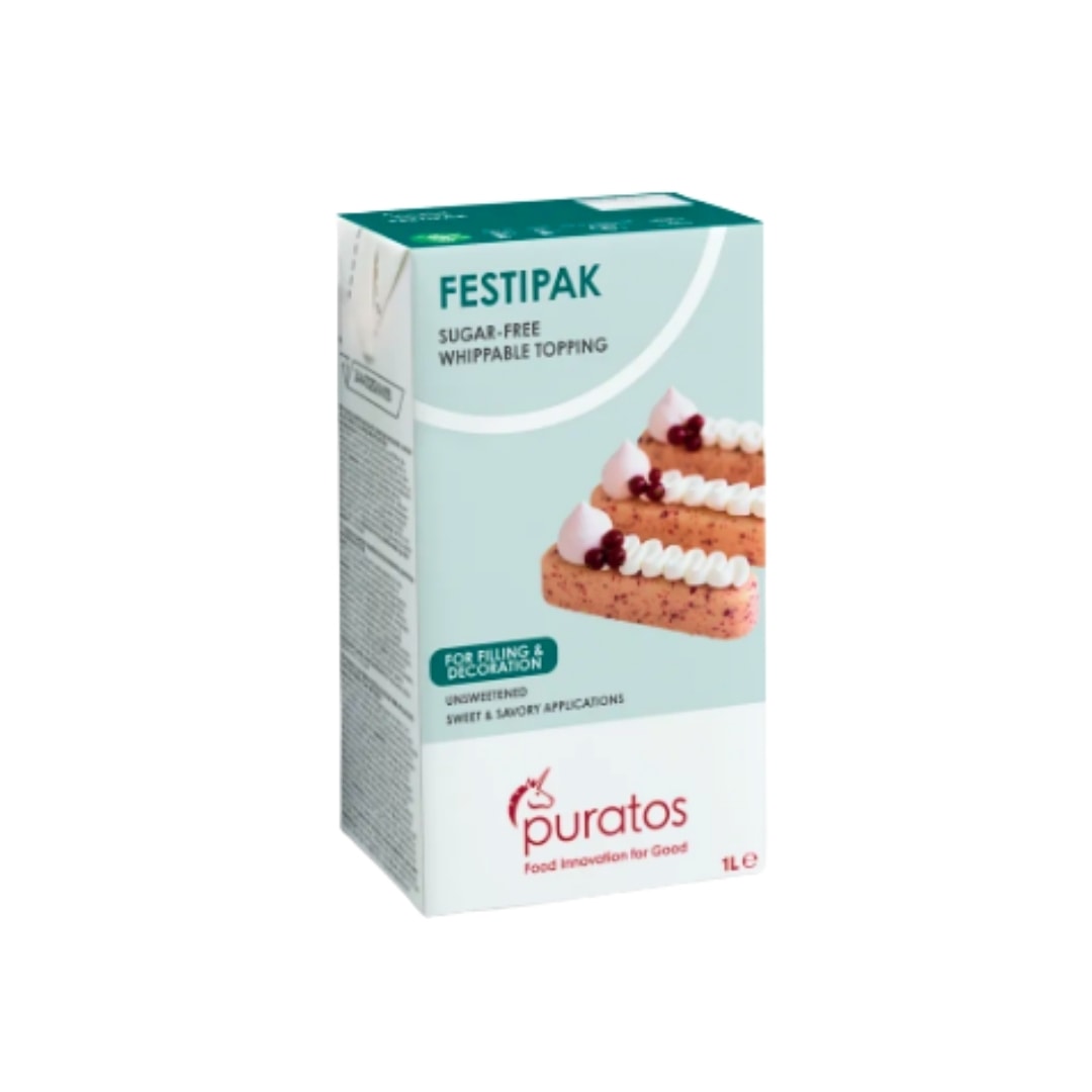 Puratos Bitkisel Şekersiz Sıvı Şanti 1 kg