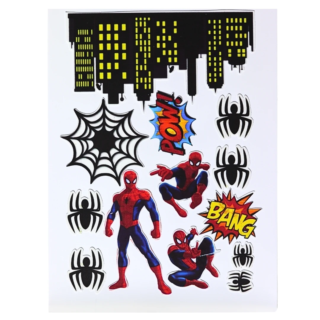 Hazır Yenilebilir Baskı - Örümcek Adam