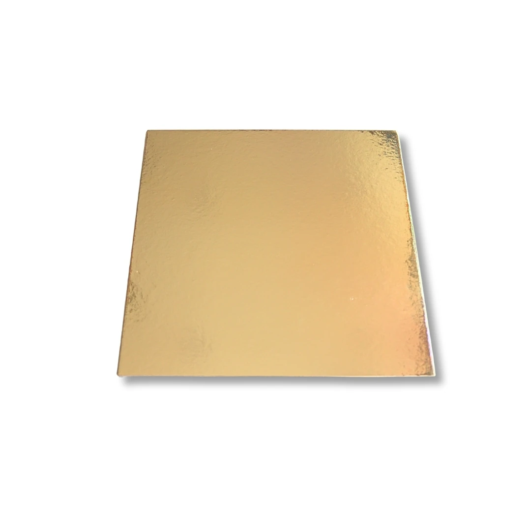 Gold Pasta Altlığı Kare Mukavva 3 mm - 30x30 cm