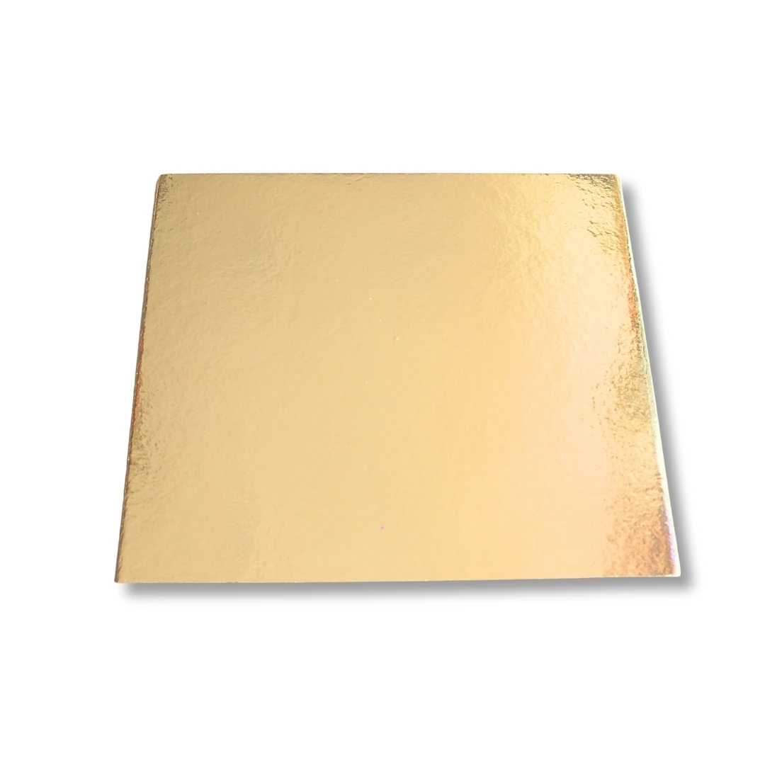 Gold Pasta Altlığı Kare Mukavva 3 mm - 30x34 cm