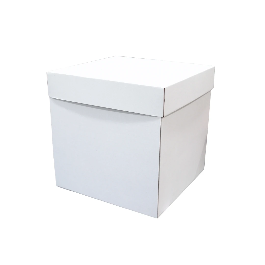 Beyaz Pasta Kutusu - 35x35x35 cm