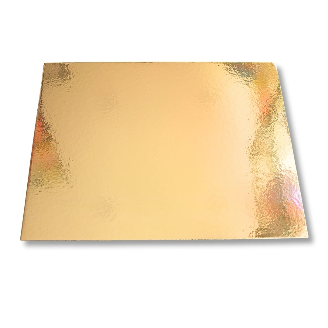 Gold Pasta Altlığı Kare Mukavva 3 mm - 35x45 cm