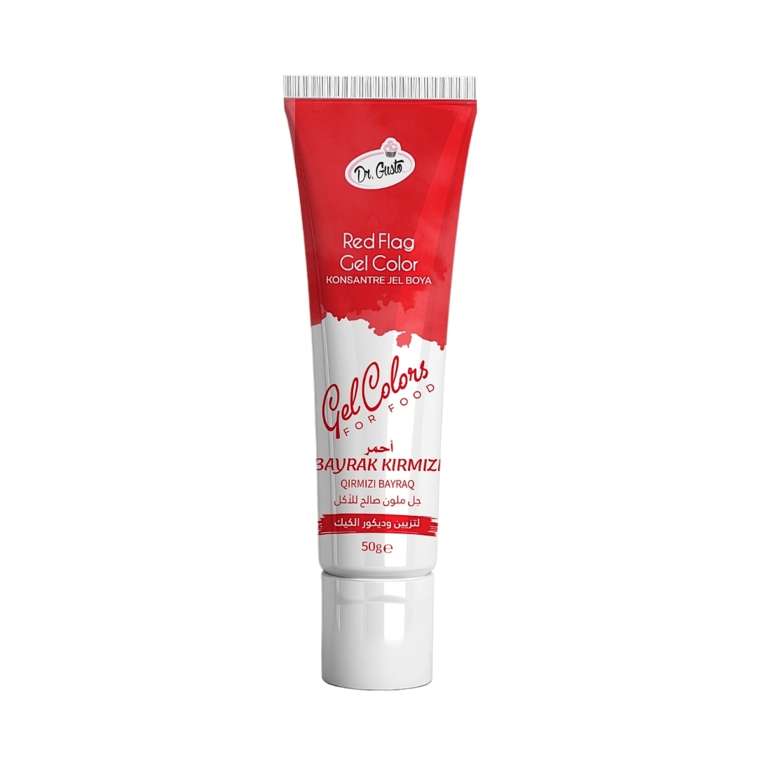 Dr Gusto Jel Gıda Boyası 50 gr - Bayrak Kırmızı