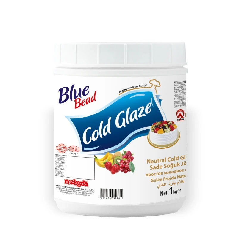Blue Bead Soğuk Pasta Jeli (Jöle) 1 Kg - Sade
