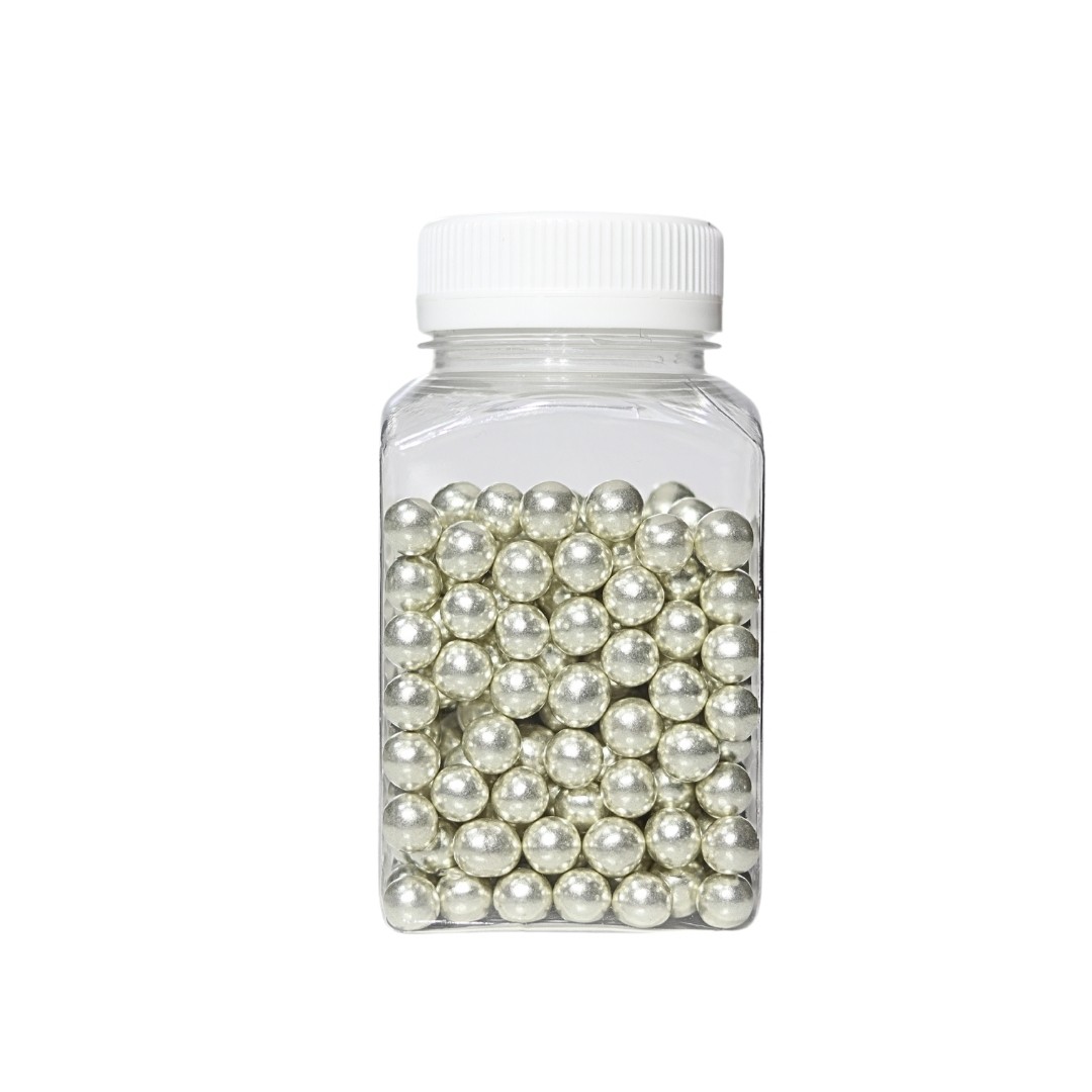 Sprinkles Süs Şekeri (Draje) 100 gr - Gümüş Arjantin 8 mm