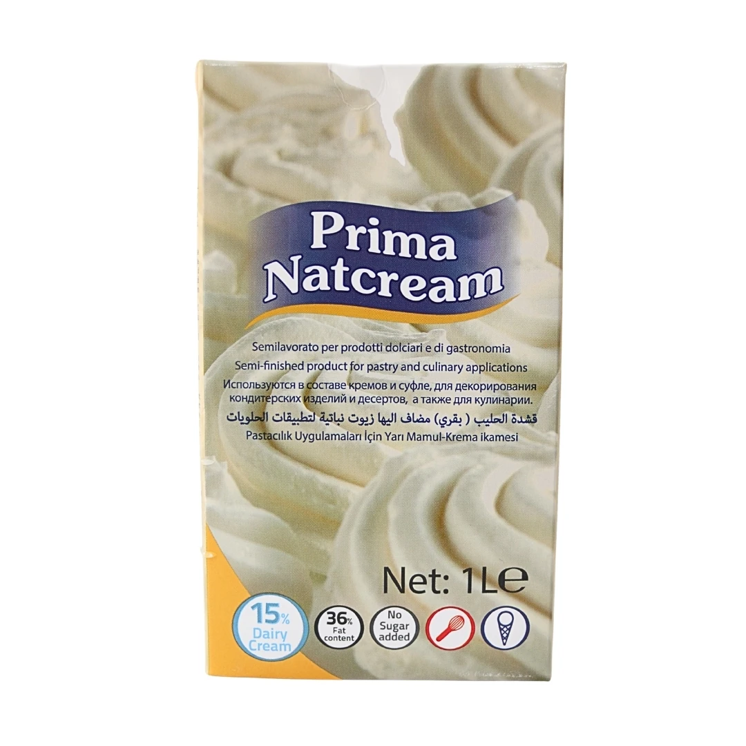 Prima Natcream Bitkisel Şekersiz Sıvı Şanti 1 kg