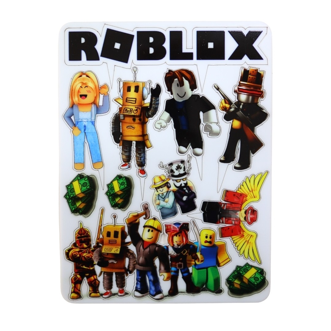 Resimli Karakter Pleksi Hazır Kesim - Roblox