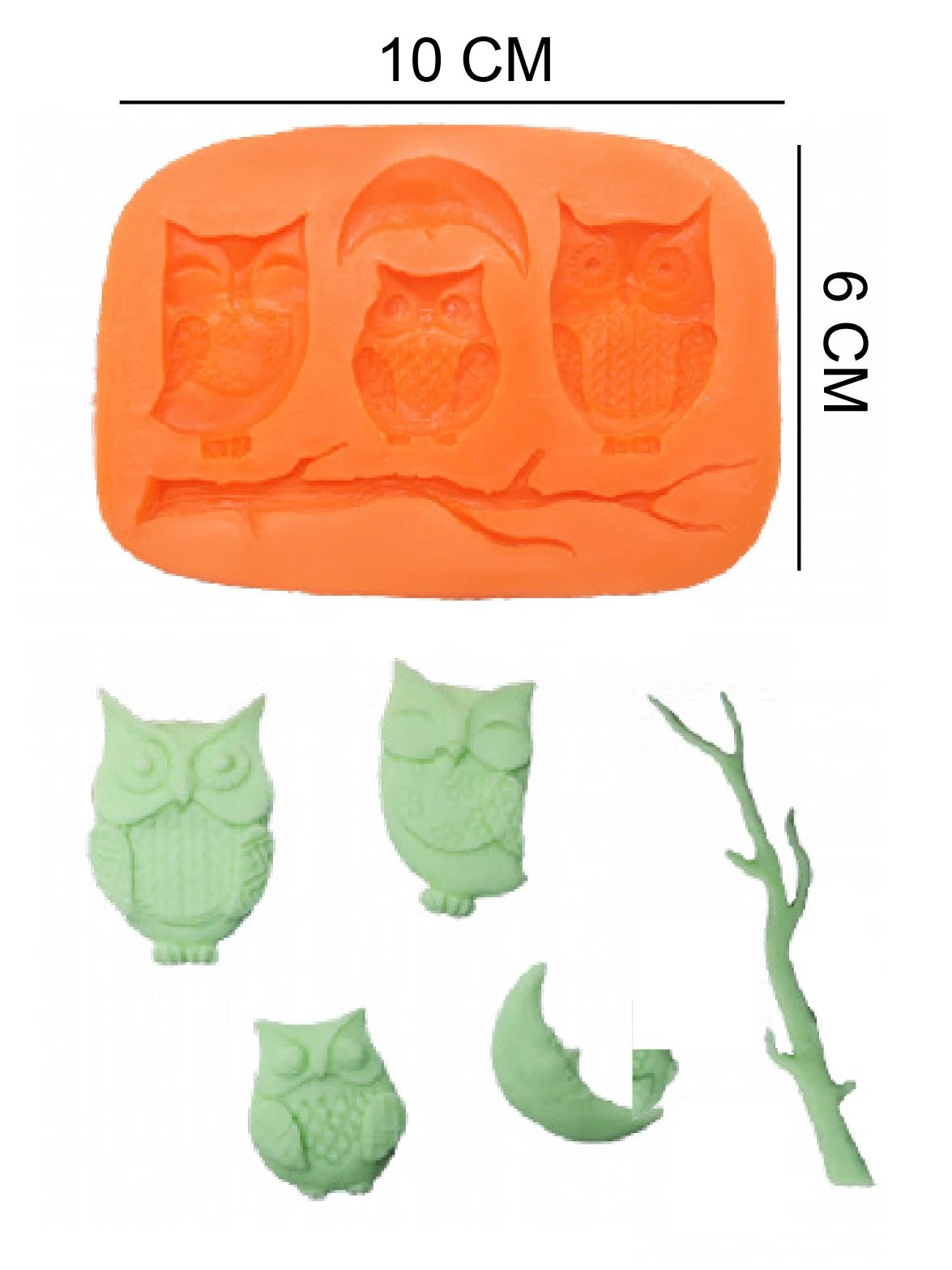 Baykuşlar Silikon Kalıp