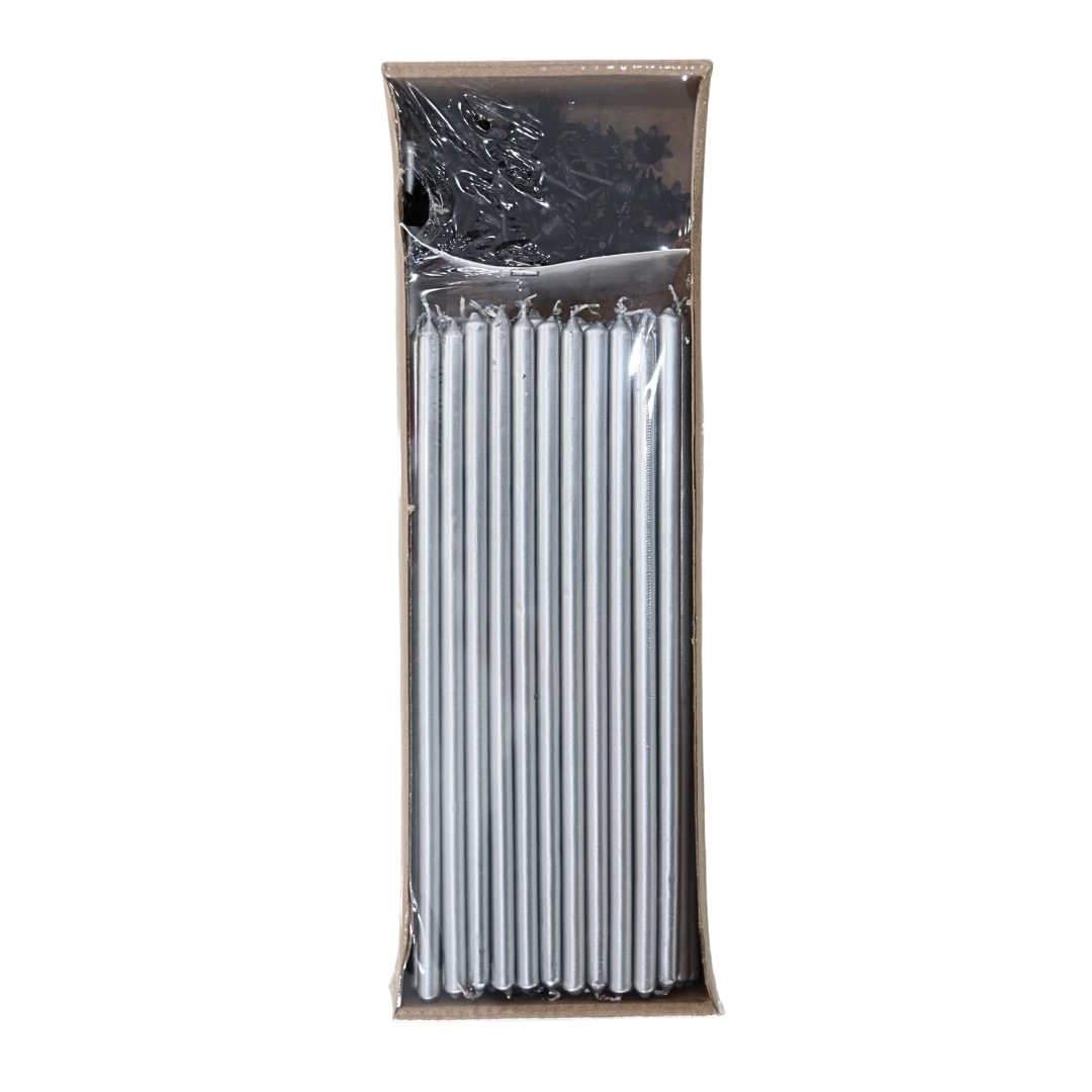 20 cm Pasta Mumu 72'li - Gümüş