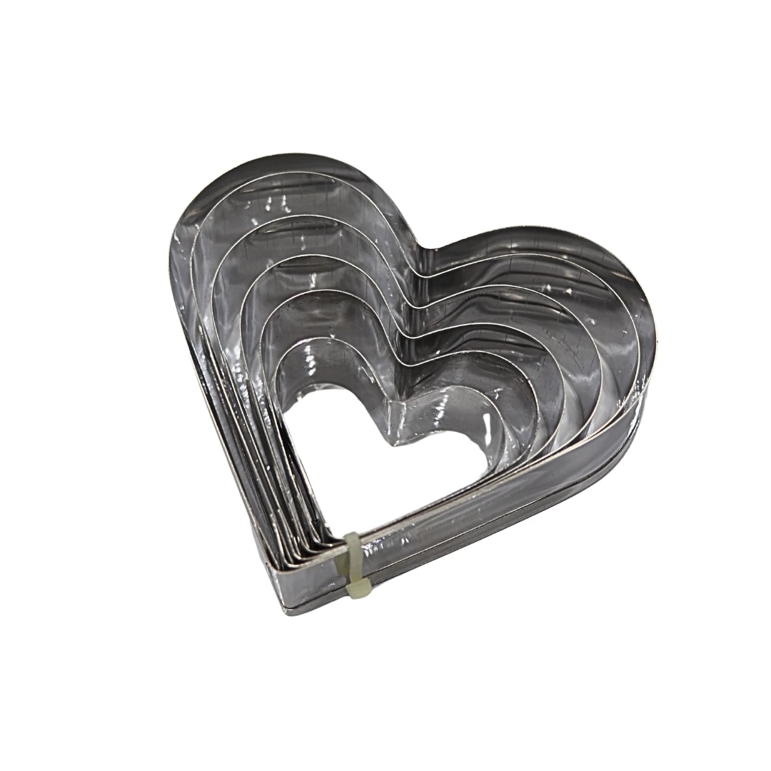 6'lı Volovan Set - Kalp