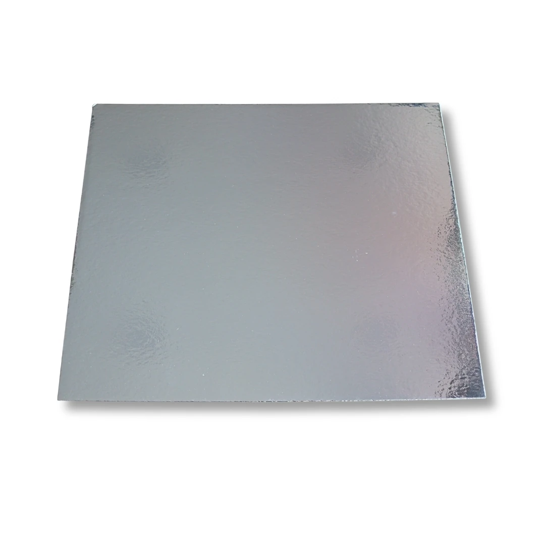 Gümüş Pasta Altlığı Kare Mukavva 3 mm - 30x34 cm