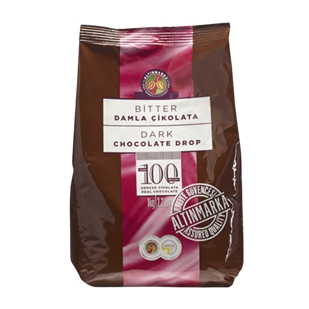 Altınmarka Damla Çikolata 1 kg - Bitter ALT150