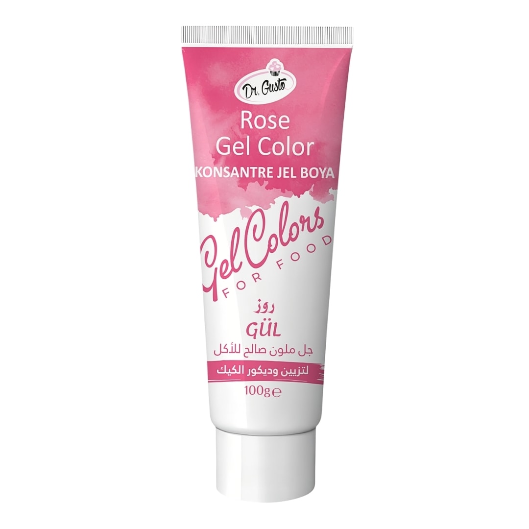 Dr Gusto Jel Gıda Boyası 100 gr - Gül